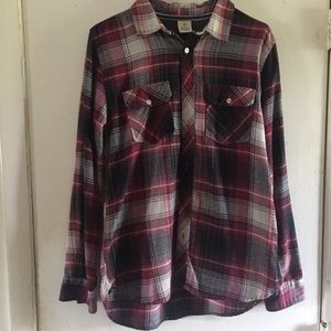 Rustic Blue Plaid Shirt